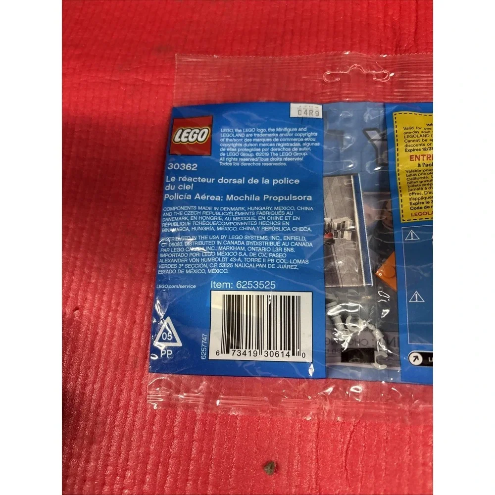 LEGO CITY 30362 Sky Police Jetpack‎ Polybag New